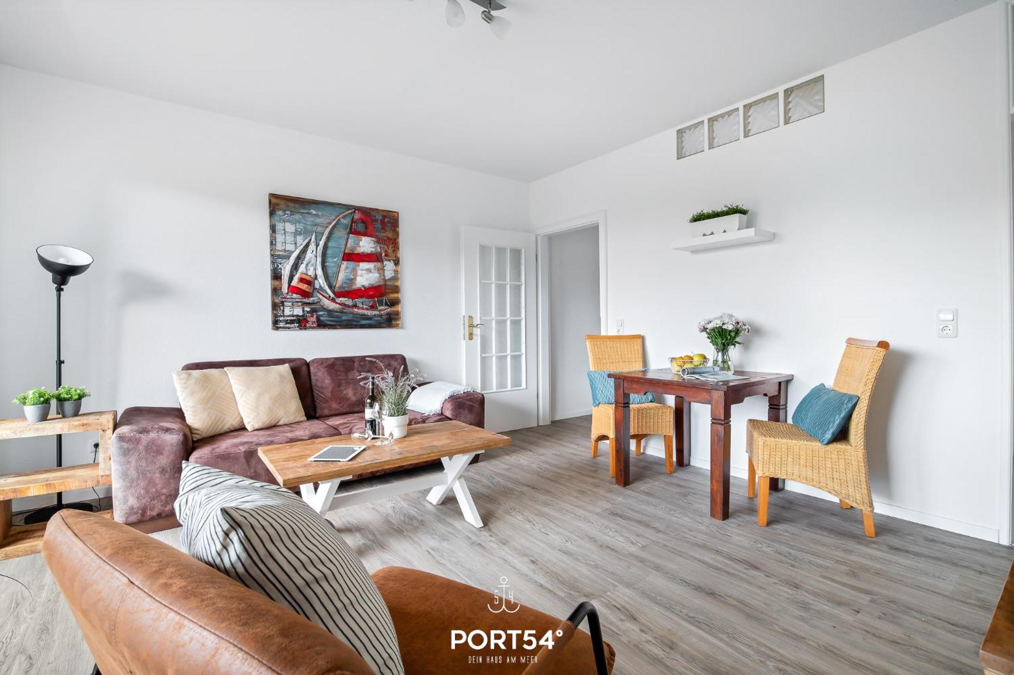 Ferienwohnung Deck 4 부숨 외부 사진