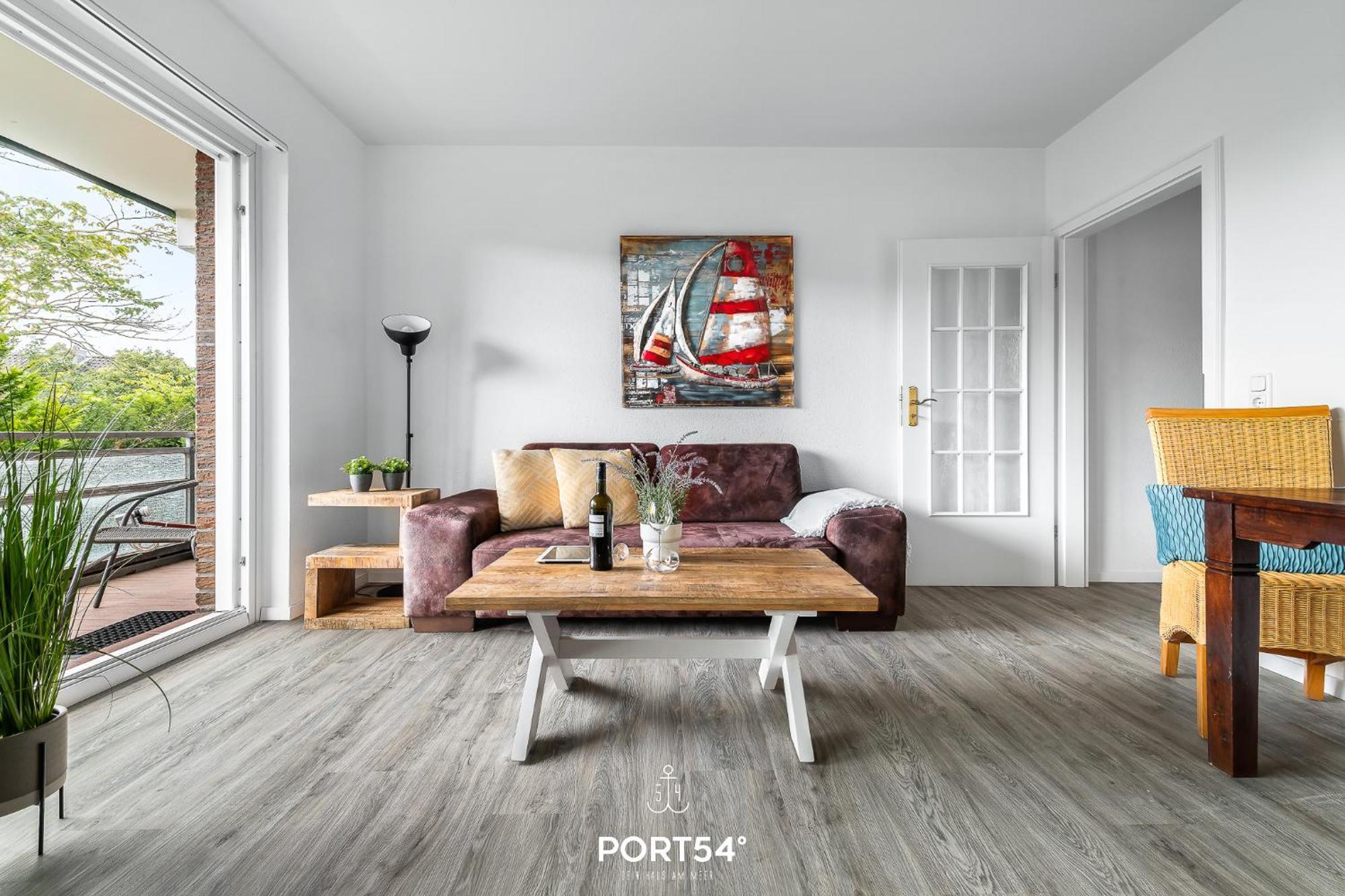 Ferienwohnung Deck 4 부숨 외부 사진